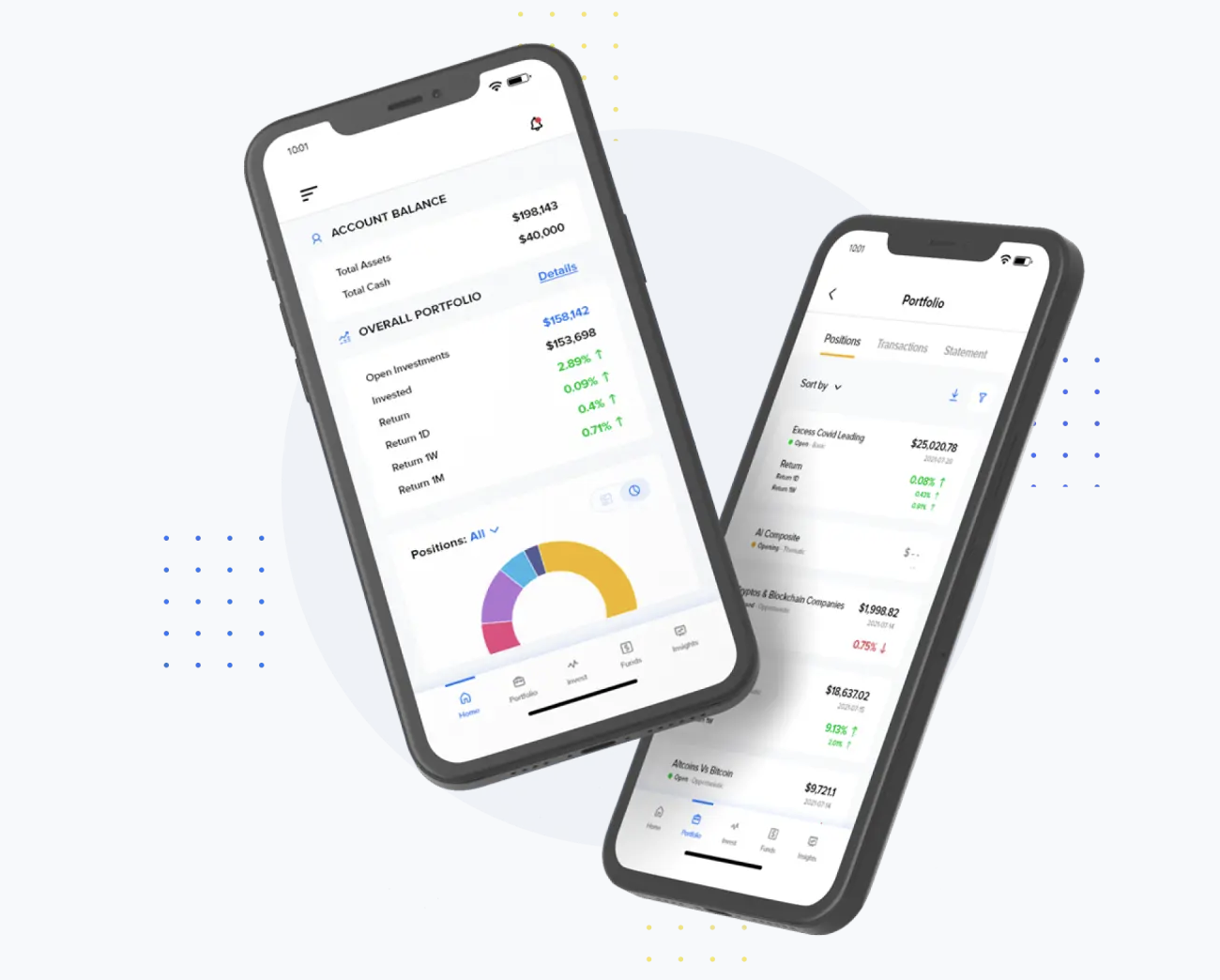AI Investment Bot - Fintech project screenshot