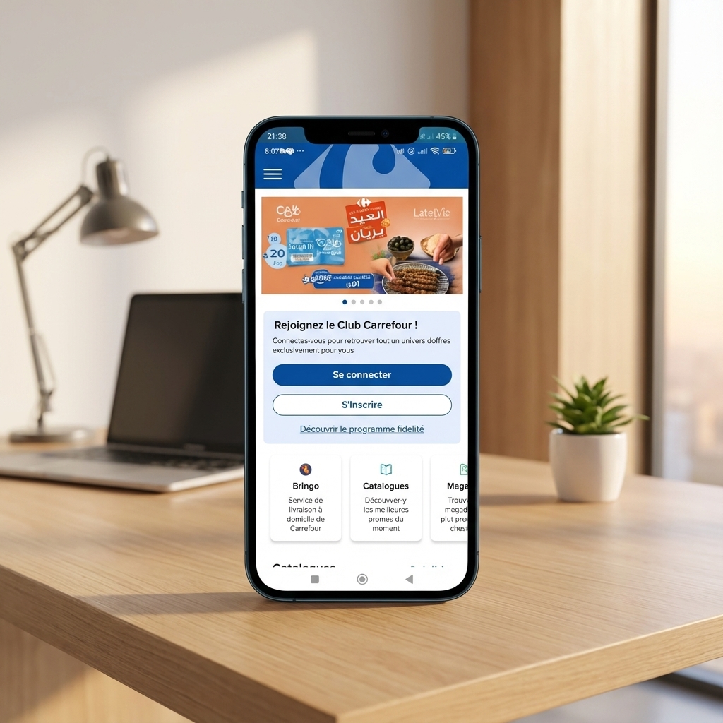 Client Loyalty Cross-Platform App - Retail project screenshot