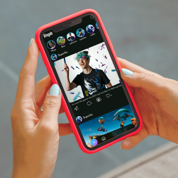 Ringob - Gaming Platform - Mobile project screenshot