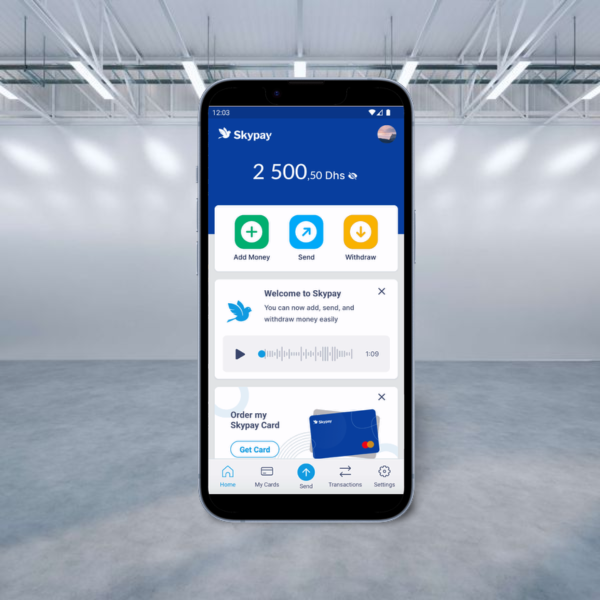 Skypay Mobile Wallet - Fintech project screenshot